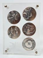 Penning - Salvador Dalí (after) - Medallón plata, Antiek en Kunst