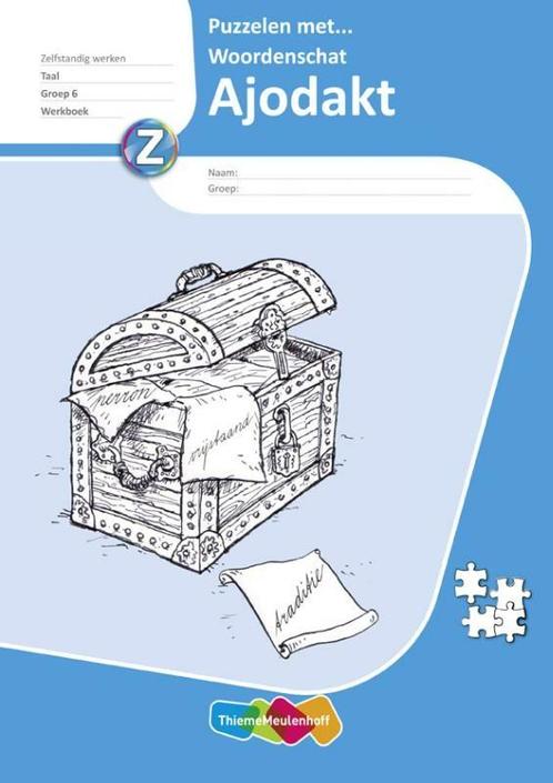 Groep 6 Puzzelen met woordenschat / Ajodakt Taal, 5 ex, Boeken, Schoolboeken, Zo goed als nieuw, Verzenden