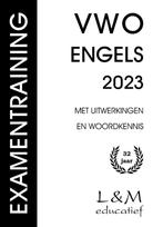 Examentraining Vwo Engels 2023 9789054894421 H.G.A. Honders, Boeken, Studieboeken en Cursussen, Verzenden, Gelezen, H.G.A. Honders