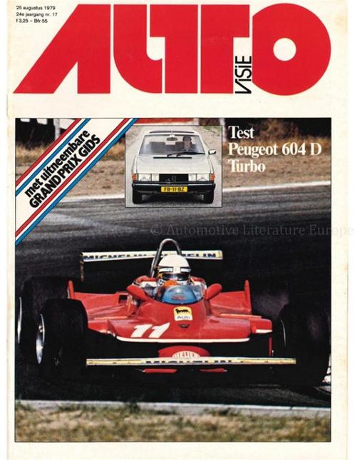 1979 AUTOVISIE MAGAZINE 17 NEDERLANDS, Boeken, Auto's | Folders en Tijdschriften