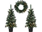 Black Box Trees Norton Set van 2 Kunstkerstbomen en 1, Huis en Inrichting, Woonaccessoires | Overige, Verzenden, Nieuw