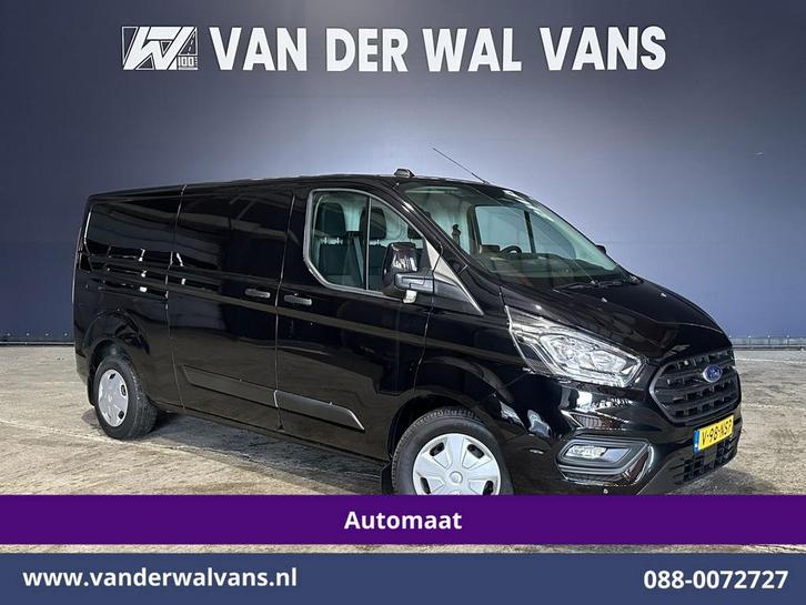 Ford Transit Custom | 2.0 TDCI 131pk Automaat L2H1 Euro6, Auto's, Bestelauto's, Dealer onderhouden, Te koop, Automaat, Diesel