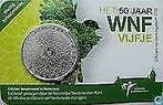 Te koop: 50 JAAR WNF VIJFJE. € 5 Verzilverde coincard 2011, Postzegels en Munten, Munten | Europa | Euromunten, Zilver, Ophalen of Verzenden
