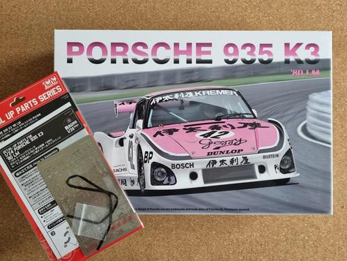 NuNu Model Kit PN24029 Porsche 935 K3 1:24 + Detail Up set, Hobby en Vrije tijd, Modelbouw | Auto's en Voertuigen, Verzenden
