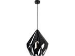 EGLO Carlton 5 Hanglamp - E27 - Ø 38,5 cm - Zwart, Verzenden, Zo goed als nieuw