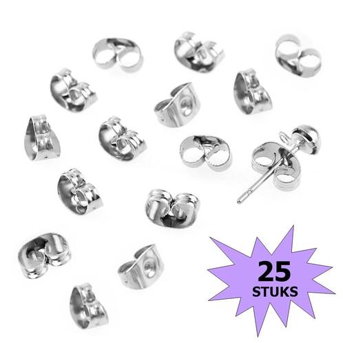 Fako Bijoux® - Oorbel Stoppers / Achterkantjes - 5mm -, Sieraden, Tassen en Uiterlijk, Oorbellen, Verzenden