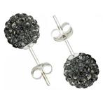 Fako Bijoux® - Oorbellen - Disco Dots - Steker - Grijs, Sieraden, Tassen en Uiterlijk, Oorbellen, Verzenden, Nieuw