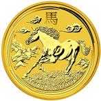 Gouden Lunar II - 1/20 oz 2014 Year of the Horse, Postzegels en Munten, Munten | Oceanië, Goud, Losse munt, Verzenden
