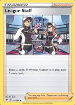 League Staff 153/185 Vivid Voltage, Hobby en Vrije tijd, Verzamelkaartspellen | Pokémon, Ophalen of Verzenden, Nieuw, Losse kaart