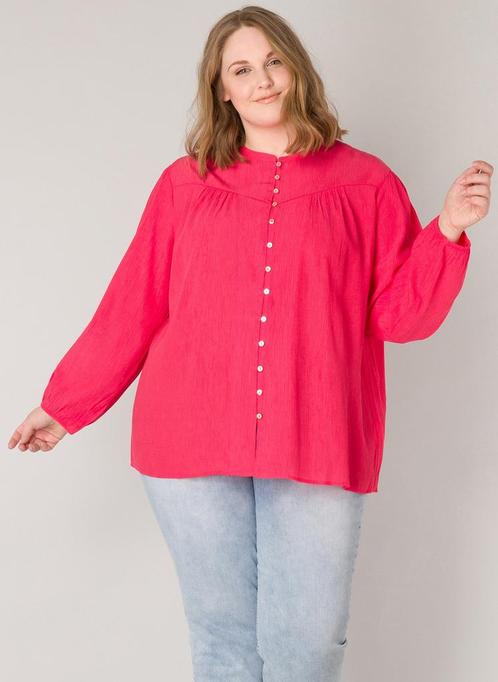 YESTA roze blouse lange mouw 74 cm Maat:, Kleding | Dames, Blouses en Tunieken, Overige kleuren, Nieuw, Verzenden