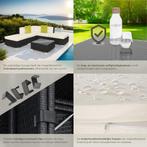 tectake® Wicker loungeset - Modulaire elementen - Voor 5 per, Verzenden, Zo goed als nieuw