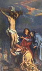 French School XIX -after Antoine Van Dyck - Le Christ En