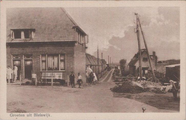 BLEISWIJK - Dorpsgezicht, Groeten uit Bleiswijk, Verzamelen, Ansichtkaarten | Nederland, Verzenden