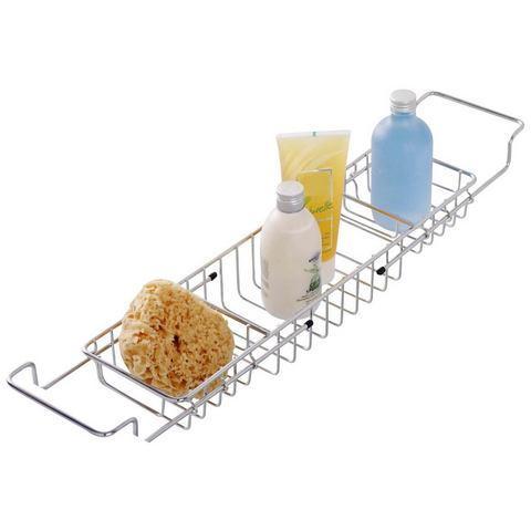WENKO Badrekje Telescopische brug uittrekbaar van 58, Huis en Inrichting, Badkamer | Badtextiel en Accessoires, Nieuw, Verzenden