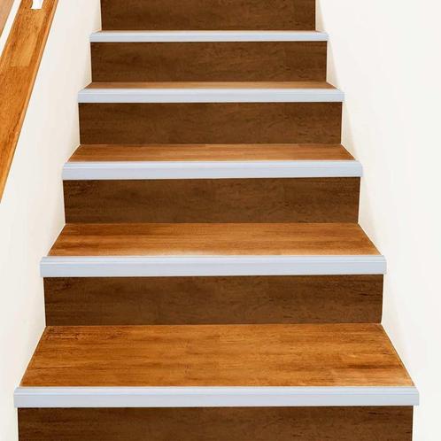 vidaXL Trapprofielen 10 pcs Zilver 67 cm Aluminium, Doe-het-zelf en Verbouw, Ladders en Trappen, Nieuw, Verzenden