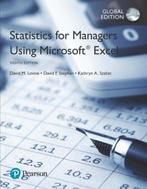 Stats For Mngrs Using Microsoft Excel GE 9781292156347, Boeken, Verzenden, Zo goed als nieuw, David Stephan