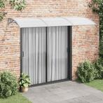 vidaXL Deurluifel 300x100 cm polycarbonaat grijs, Verzenden, Nieuw