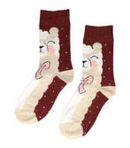 Sokken - Lama Strikje - Katoen - Uniseks - Schoenmaat 36-43, Kleding | Dames, Nieuw