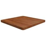 vidaXL Tafelblad vierkant 70x70x4cm behandeld eiken, Verzenden, Nieuw