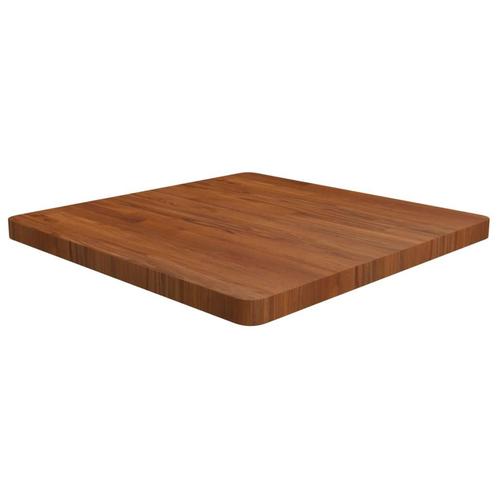 vidaXL Tafelblad vierkant 70x70x4cm behandeld eiken, Huis en Inrichting, Tafels | Eettafels, Nieuw, Verzenden