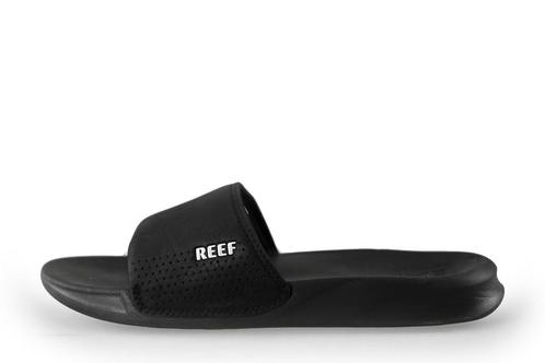 Reef Slippers in maat 39 Zwart | 10% extra korting, Kleding | Heren, Schoenen, Zwart, Zo goed als nieuw, Slippers, Verzenden