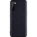 ProGuard OnePlus Nord Hoesje Canvas Grain Zwart, Verzenden, Nieuw, Hoesje of Tasje