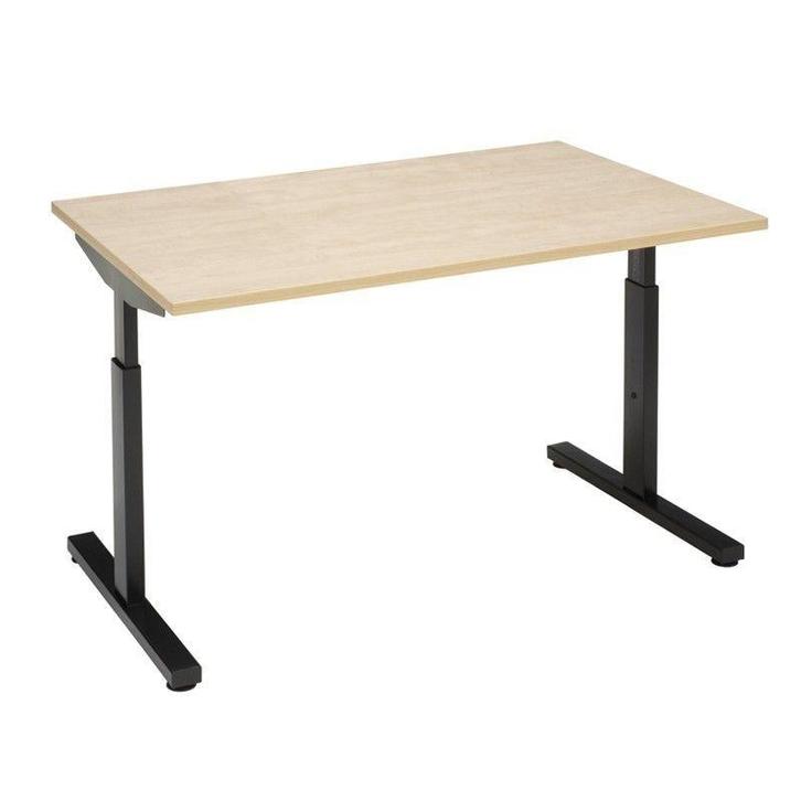 Recht T-poot bureau, 120 x 80 cm, Zakelijke goederen, Kantoor en Winkelinrichting | Kantoormeubilair en Inrichting, Ophalen of Verzenden