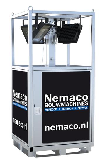 Sirius 8500 telescopische lichtmast 8,5 meter beschikbaar voor biedingen