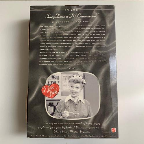 Mattel - Barbiepop I Love Lucy Vitameatavegamin, Spoon Your, Antiek en Kunst, Antiek | Speelgoed