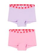 HEMA Kinderboxers hartje - 2 stuks roze, Verzenden, Nieuw