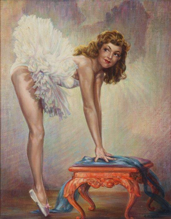 Arthur de Geest (1894-1968) - De danseres, Antiek en Kunst, Kunst | Schilderijen | Modern