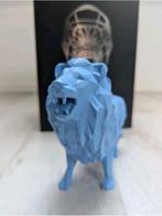 Richard Orlinski (1966) - Lion mat blue, Antiek en Kunst