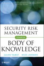 Security Risk Management Body Of Knowled 9780470454626, Boeken, Zo goed als nieuw, Verzenden