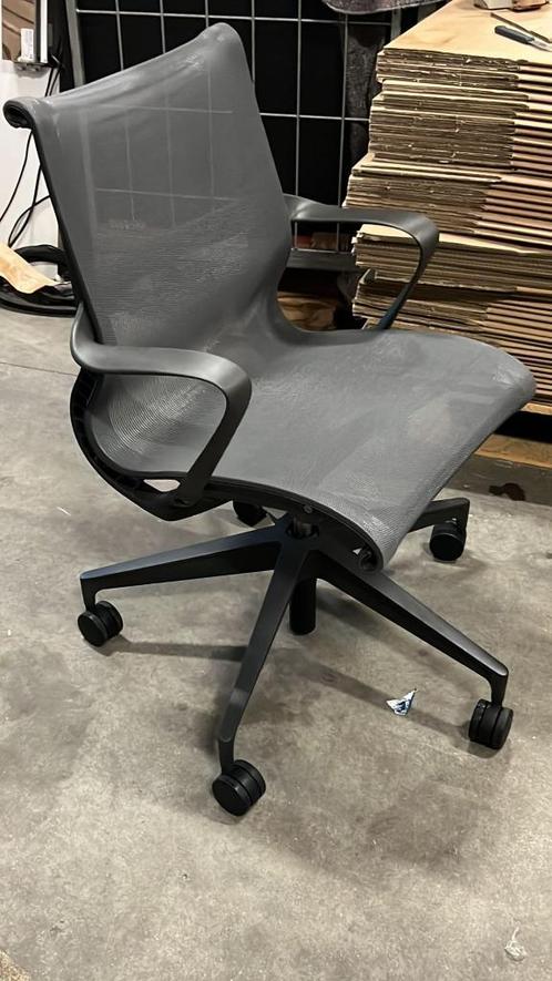 Herman Miller Setu, Aanbieding!, Huis en Inrichting, Bureaustoelen, Bureaustoel, Zwart, Zo goed als nieuw, Ergonomisch, Verzenden