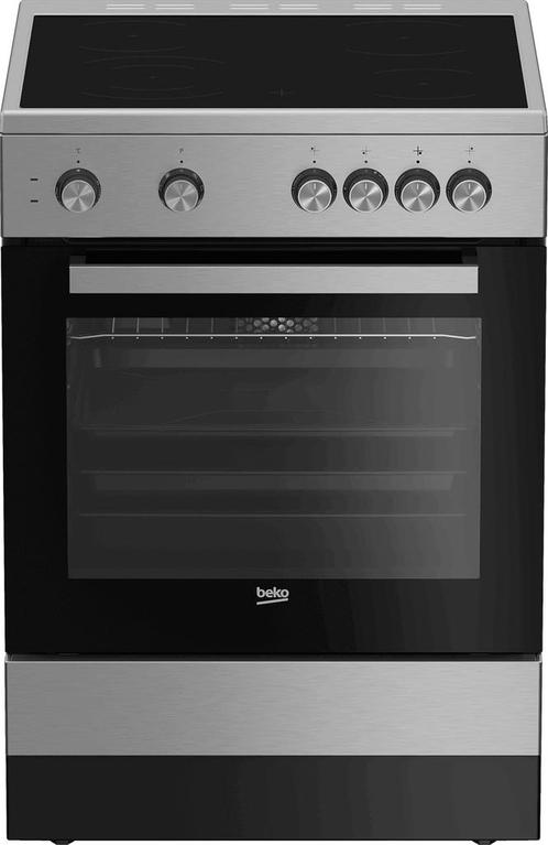 €549 Beko FSM67010GX fornuis Vrijstaand fornuis Electrisch, Witgoed en Apparatuur, Fornuizen, Energieklasse A of zuiniger, Ophalen of Verzenden