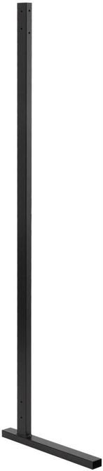 Gardelux Staander 1332 160cm Eenzijdig Zwart, Doe-het-zelf en Verbouw, IJzerwaren en Bevestigingsmiddelen, Nieuw, Overige typen