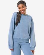 HEMA Damestrui Esmee jersey relaxed fit blauw, Verzenden, Nieuw