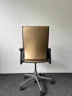 Ahrend 2020 bureaustoel  - refurbished - Goud kunstleer - ho, Werkplek, Ophalen of Verzenden, Gebruikt, Stoel