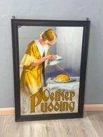 Vintage Oetker Pudding Reclamespiegel - zeldzaam &