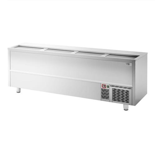 GGM Gastro | Koelkist voor flessen - RVS - 800 | FEI800, Zakelijke goederen, Horeca | Keukenapparatuur, Nieuw in verpakking, Koelen en Vriezen