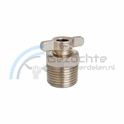 Aftapkraan 1/4 (Compressor 100L - 3pk) €4.32, Doe-het-zelf en Verbouw, Compressors