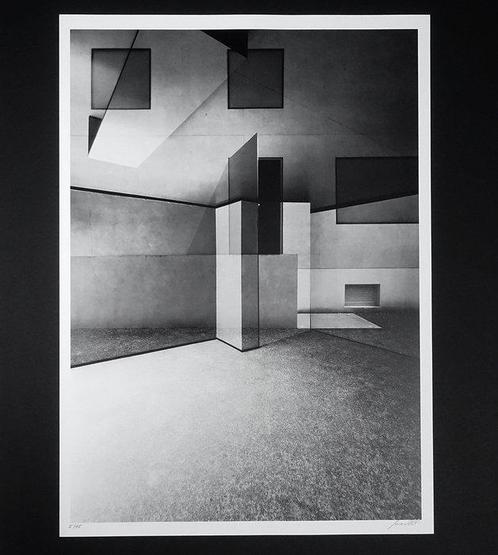 Frank Machalowski - Bauhaus Interior#3 - XL - no reserved, Antiek en Kunst, Kunst | Schilderijen | Modern
