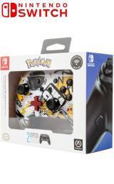PowerA Switch Pro Controller Wireless Pikachu Graffiti Boxed, Spelcomputers en Games, Spelcomputers | Nintendo Switch, Zo goed als nieuw