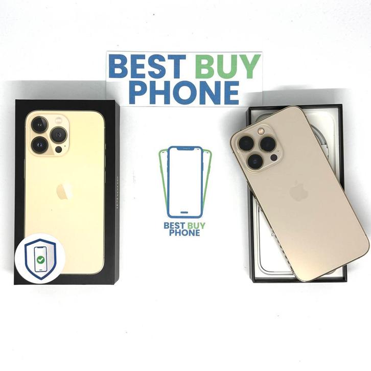 iPhone 13 Pro 256GB goud /zeer net /91% batt /garantie, Telecommunicatie, Mobiele telefoons | Apple iPhone, Zonder abonnement