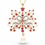 Zonder minimumprijs - Ketting met hanger - 8 karaat Zilver,