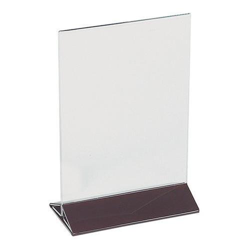 Menu Standaard | Transparant Plexiglas | 130x170(h)mm EMGA, Zakelijke goederen, Horeca | Keukenapparatuur, Nieuw in verpakking
