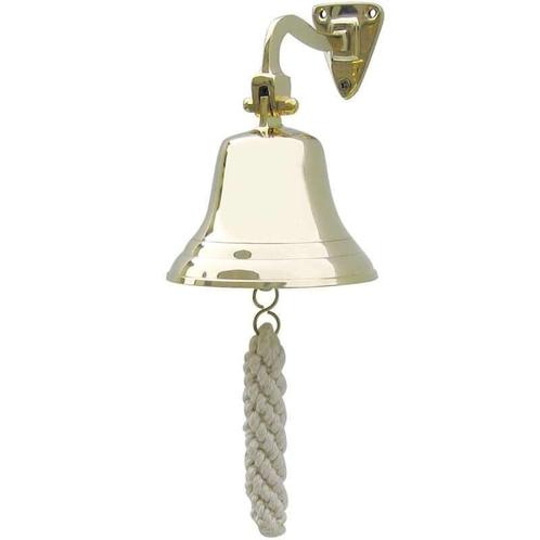 Scheepsbel met Koord Messing 10cm, Watersport en Boten, Accessoires en Onderhoud, Ophalen of Verzenden