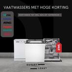 Nieuwe inbouw/vrijstaande vaatwassers vanaf €305, Witgoed en Apparatuur, Vaatwasmachines, Ophalen, Energieklasse A of zuiniger