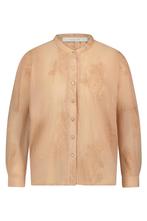 -50% Nukus  Nukus Rosan blouse embroidery nks02077  maat L, Kleding | Dames, Blouses en Tunieken, Verzenden, Nieuw, Beige