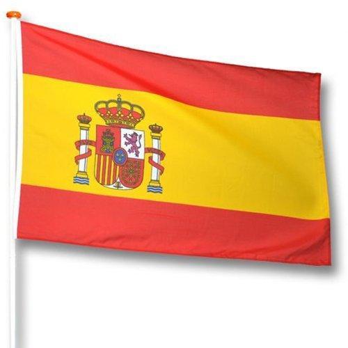Spaanse vlag - 150x90cm NIEUW, Diversen, Vlaggen en Wimpels, Nieuw, Ophalen of Verzenden